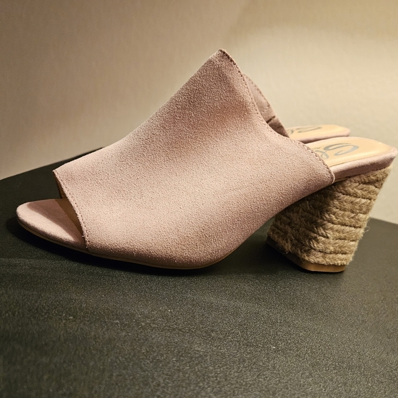 Sbicca Women's Helena Blush PINK Heeled Sandal SZ 8 - Picture 4 of 4